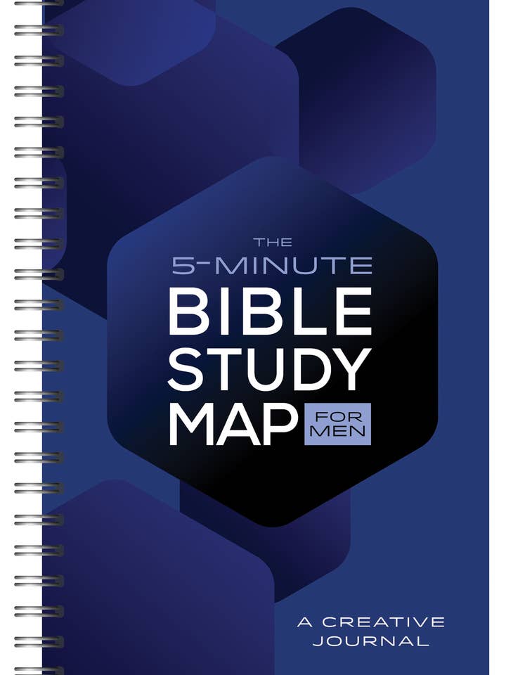 The 5-Minute Bible Study Map for Men for wholesale by Barbour Publishing, Inc.