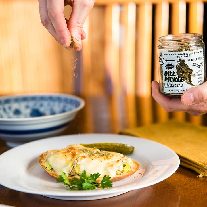 San Juan Island Sea Salt - Wholesale Dried Spice Mix - Dill Pickle Seasoning Blend4