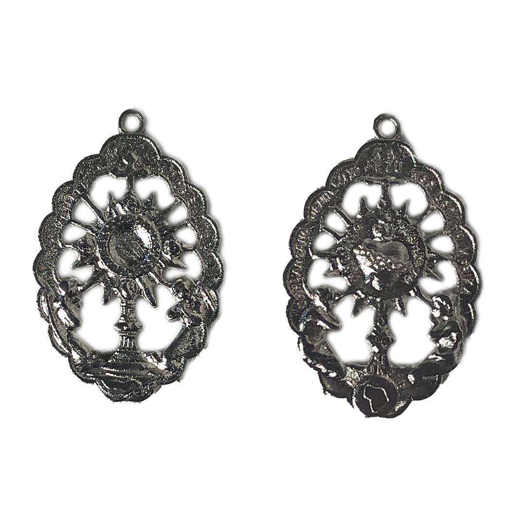 Oremus Mercy - Wholesale Individual Charm/Pendant - Charm - Monstrance   1.75"0