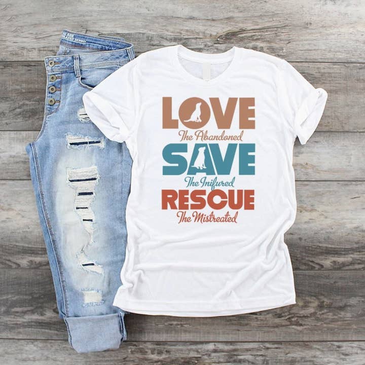 Love Save Rescue for wholesale by Squishy Faces