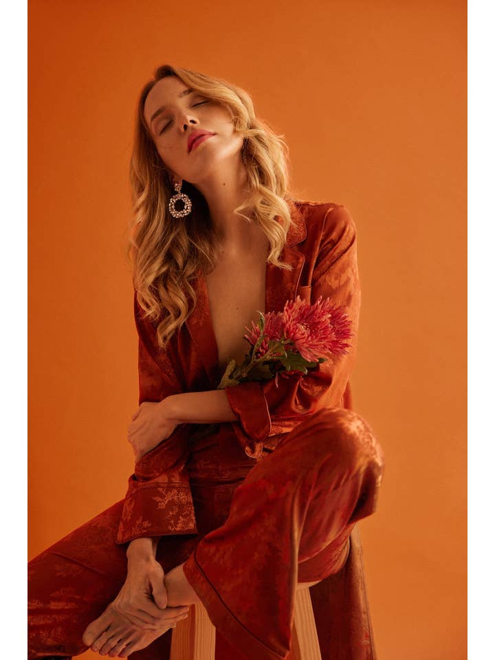 Bruna – Engroshandel Bukser - Dame – Kumi Rust Bukser · Wisteria ·7