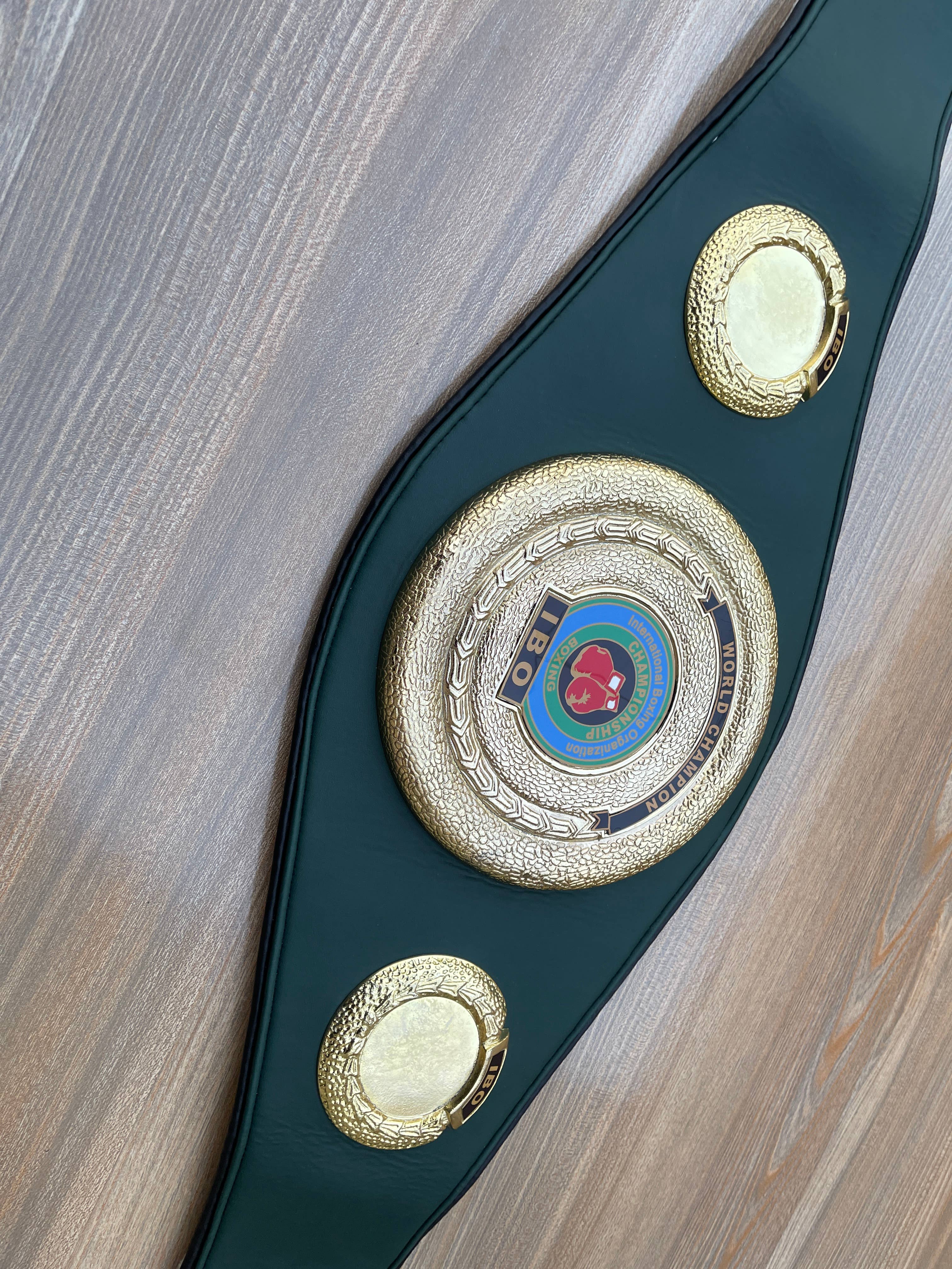 Factory Blanks - Wholesale Belt - Unisex - IBO Replica Championship Belt for Boxing Gyms Retail Display7