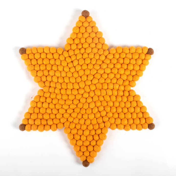 Reefelt – Engroshandel Bordskåner – Star Design10 Tommer Filt Bordskåner - 10 „Stjerne