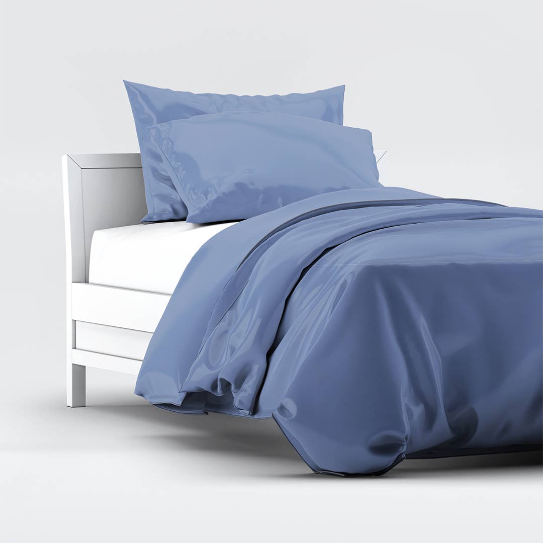 Terrera - Vente Parure de lit - Terrera - Parure de housse de couette en bambou 3 pièces uni0