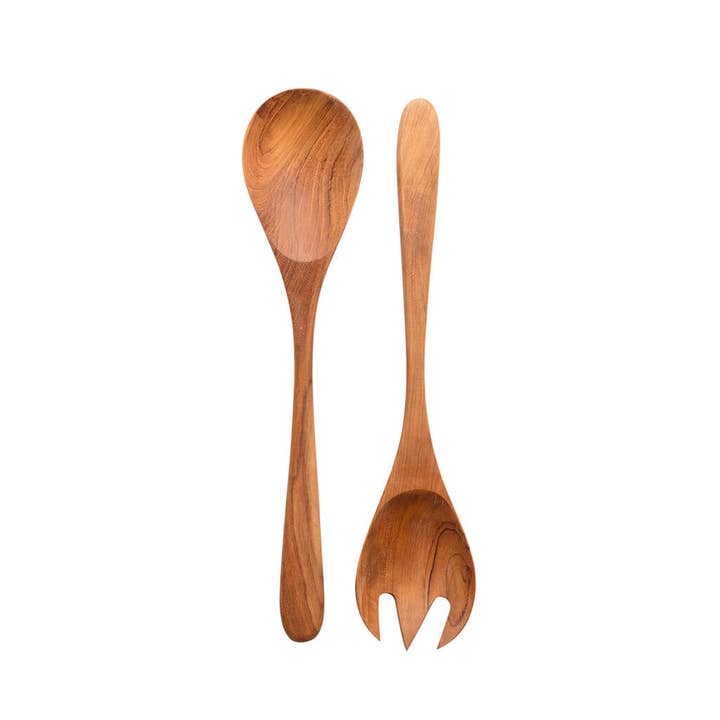 Originalhome - Wholesale Serving Utensil - Salad Set Reclaimed Teak1