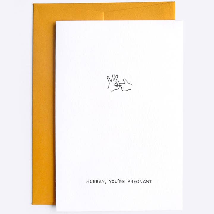 Dicks Don't Lie - Wholesale Babykaartje - Kaart – Hoera, je bent zwanger