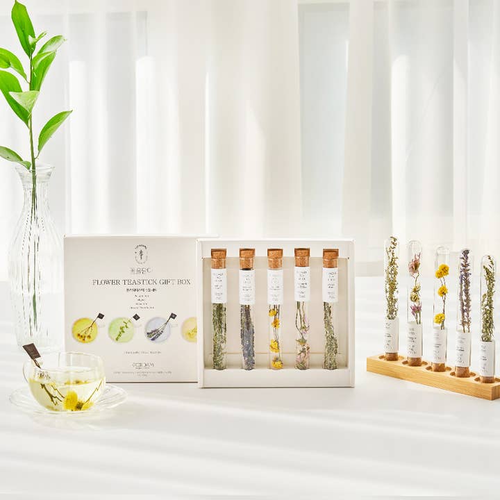 KKOKDAM - Wholesale Loose Tea - Flower Tea Stick Combination Gift Set
