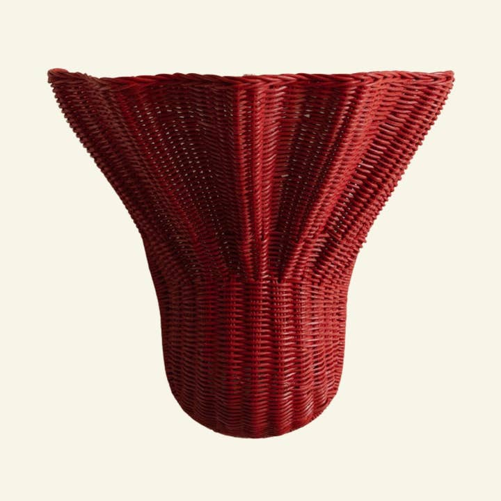 Luna Wall Light Shade, Red for wholesale by Hastshilp