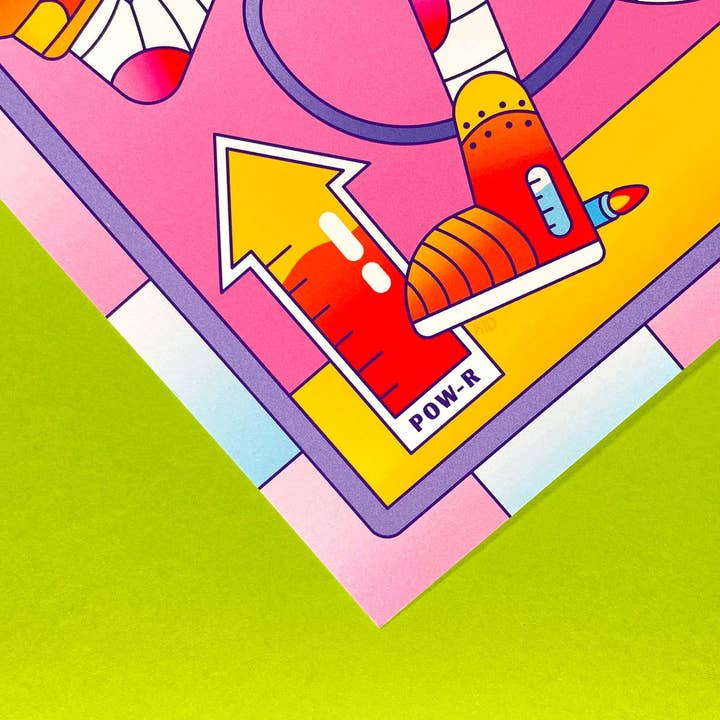 Kidnichols - Wholesale Art Print - Breakfast Brawler Art Print | Gift For Foodies | Kawaii Food2