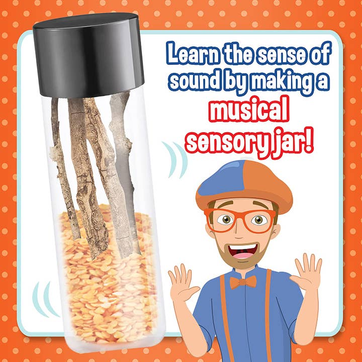 Creative Kids - Wholesale DIY Craft Kit - Kids - Blippi Science Kit - 5 Experiments with Scented Dough