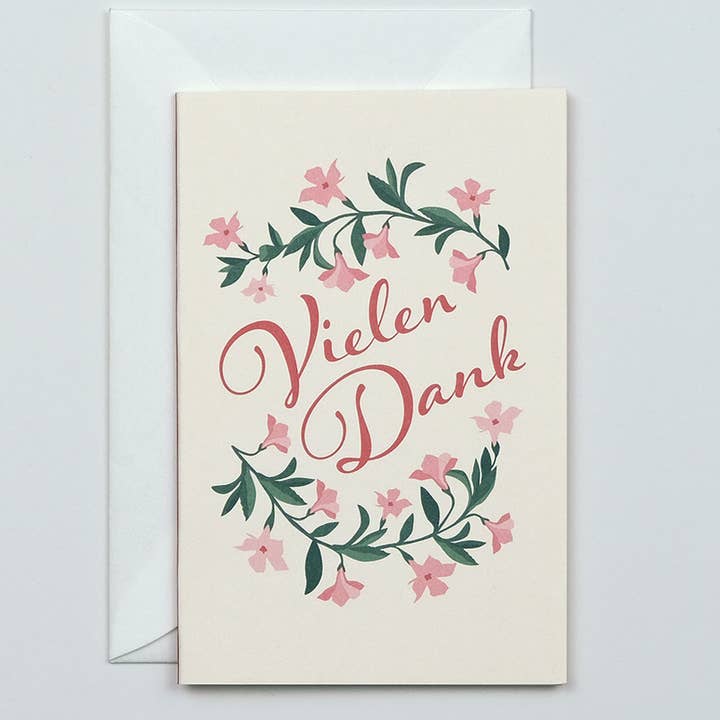 Haferkorn & Sauerbrey - Wholesale Thank You Card - Small thank you card Thank you very much