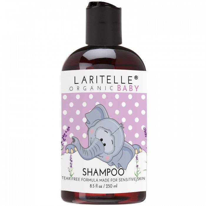 Shampooing biologique non parfumé pour bébé Laritelle 8,5 oz pour la vente par LARITELLE
