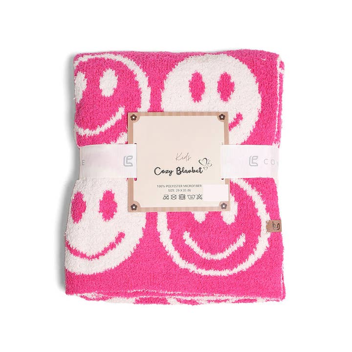 Sensibling Corp. - Wholesale Bedding Blanket - Kids & Baby - Smile Patterned Reversible Kids Throw Blanket18