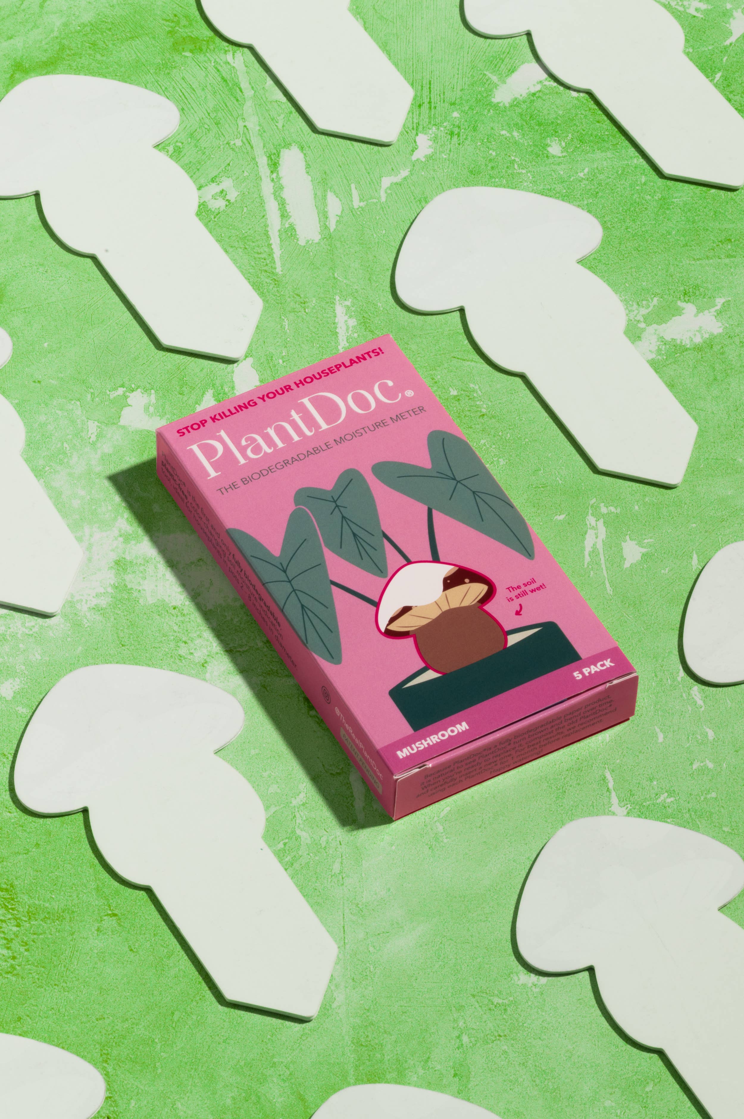 PlantDoc - Wholesale Garden Tool - Mushroom PlantDoc: Color-Change Plant Moisture Meter1