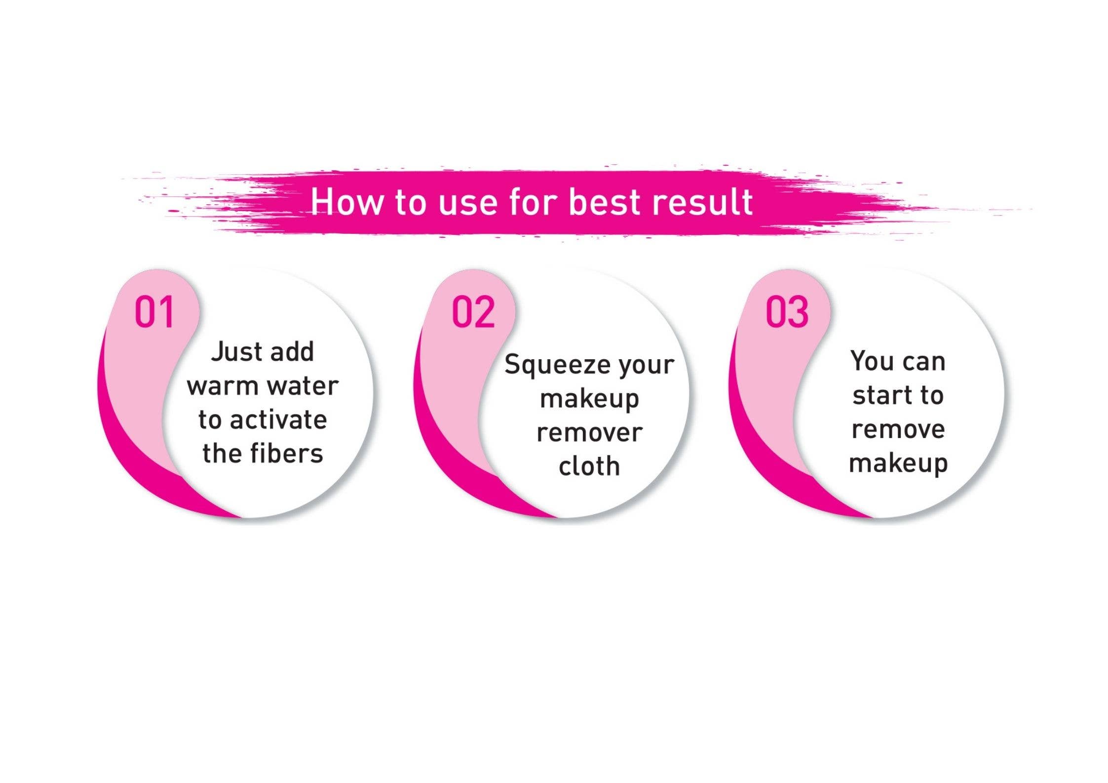 saahana - Wholesale Make-upremover - Saahana herbruikbare make-up remover doek14