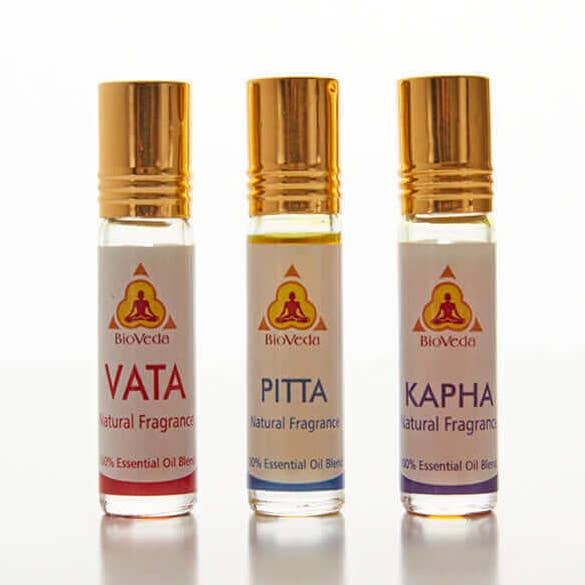 Eteriska oljor dosha blandning för Vata, Pitta & Kapha - Naturliga dofter för wholesale av Bio Veda