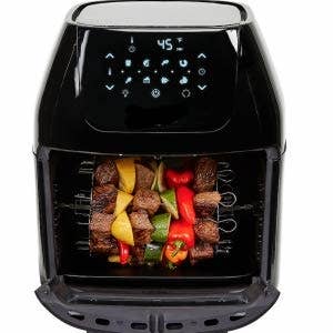 Royal Swiss – wholesale Köksapparat – Royal Swiss multifunktionell hetluftsugn med roterande spett, fritös och dehydrator8