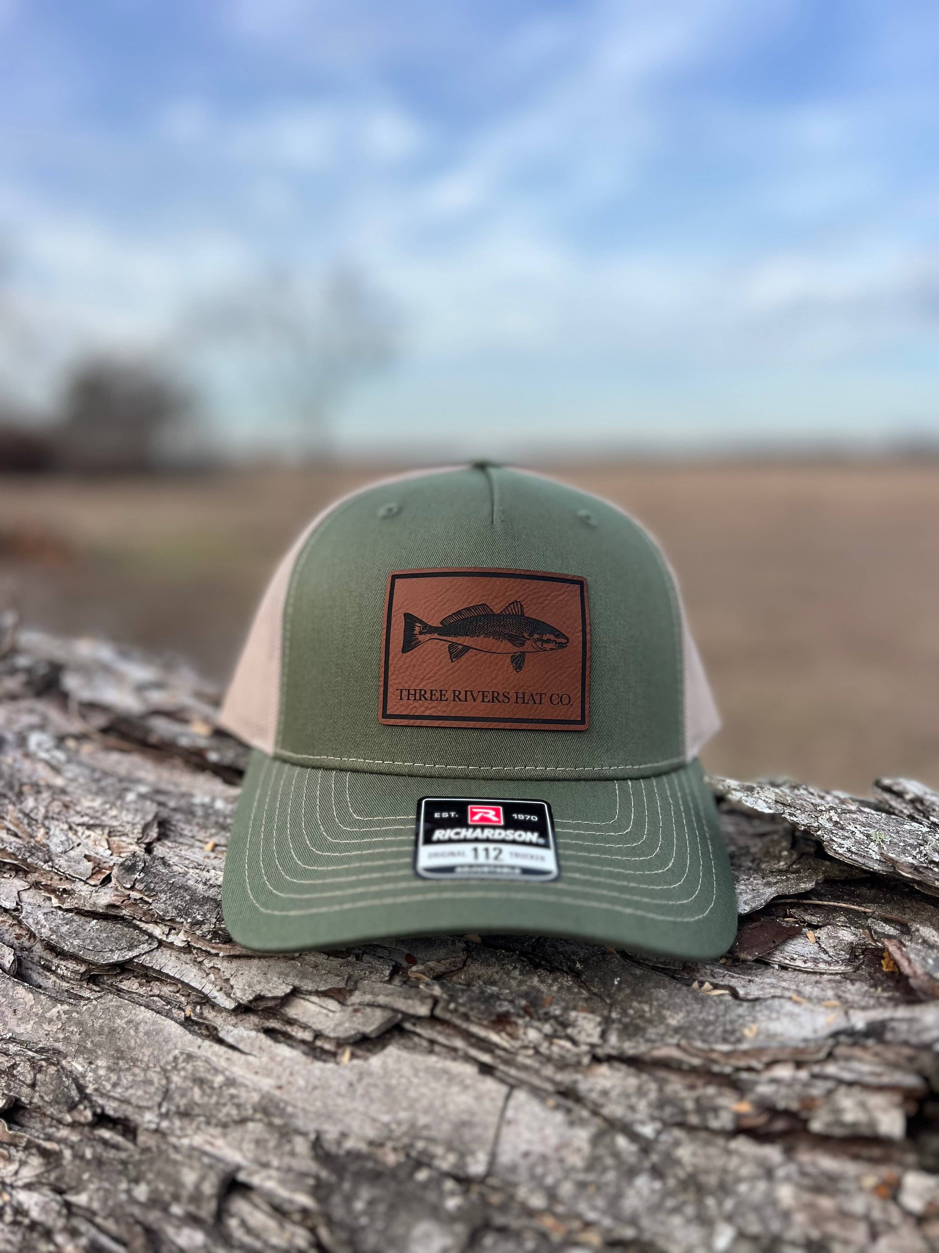 Three Rivers Hat Co. - Wholesale Trucker Hat - Unisex - Redfish - Trucker Snapback - Richardson 1123