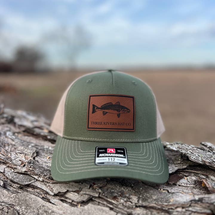 Three Rivers Hat Co. - Wholesale Trucker Hat - Unisex - Redfish - Trucker Snapback - Richardson 1123