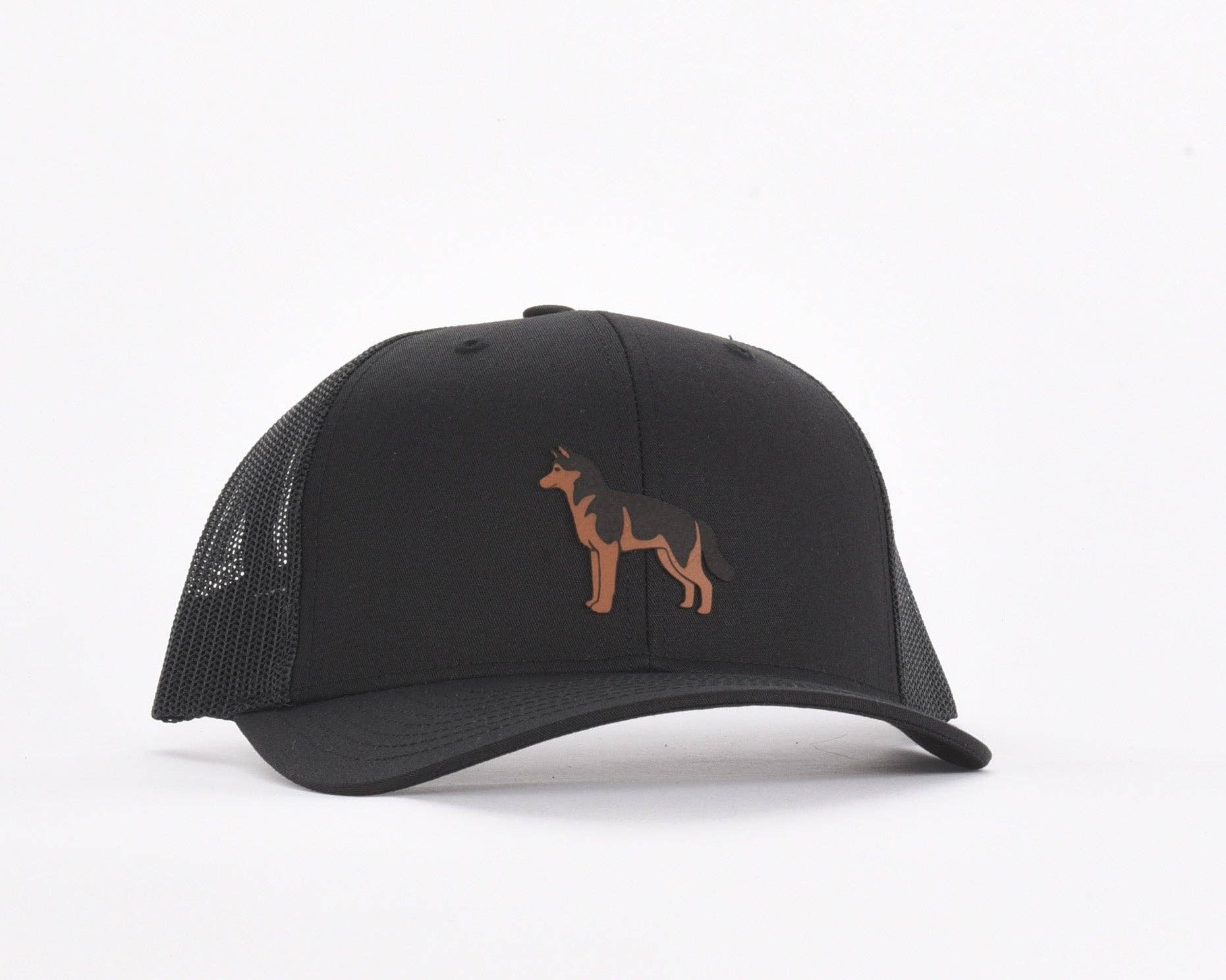 Classic State - Wholesale Flat Brim Cap - Unisex - Husky Leather Patch Hat8