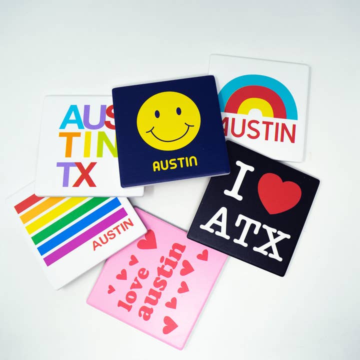 Austin Glasunderlägg för wholesale av Triple Z Threadz