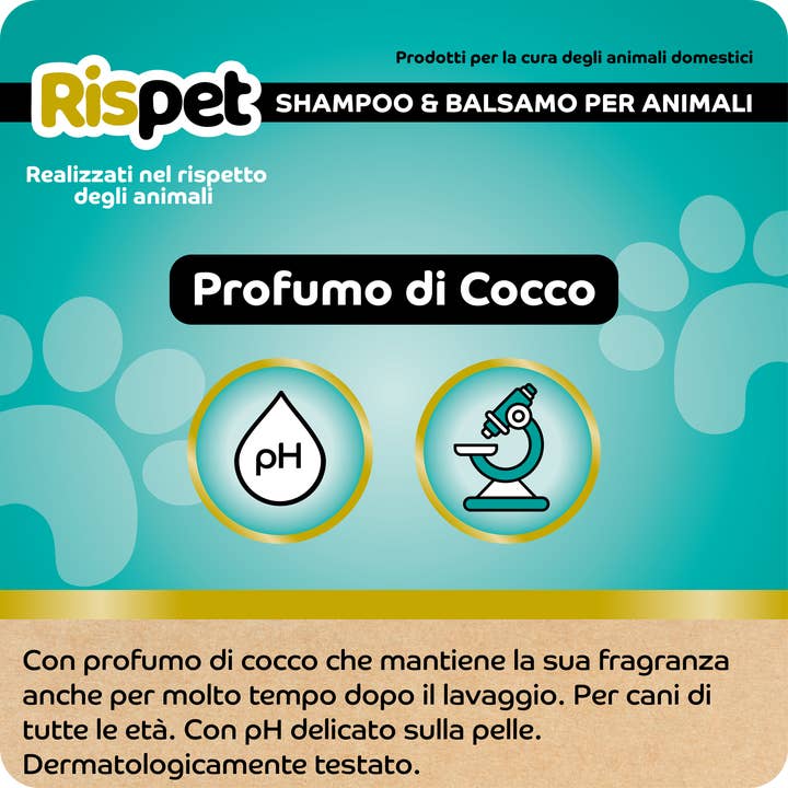 Babylino - Wholesale Pet Shampoo - Dog - Rispet Shampoo and Conditioner Coconut and Keratin for Dogs, 370ml1