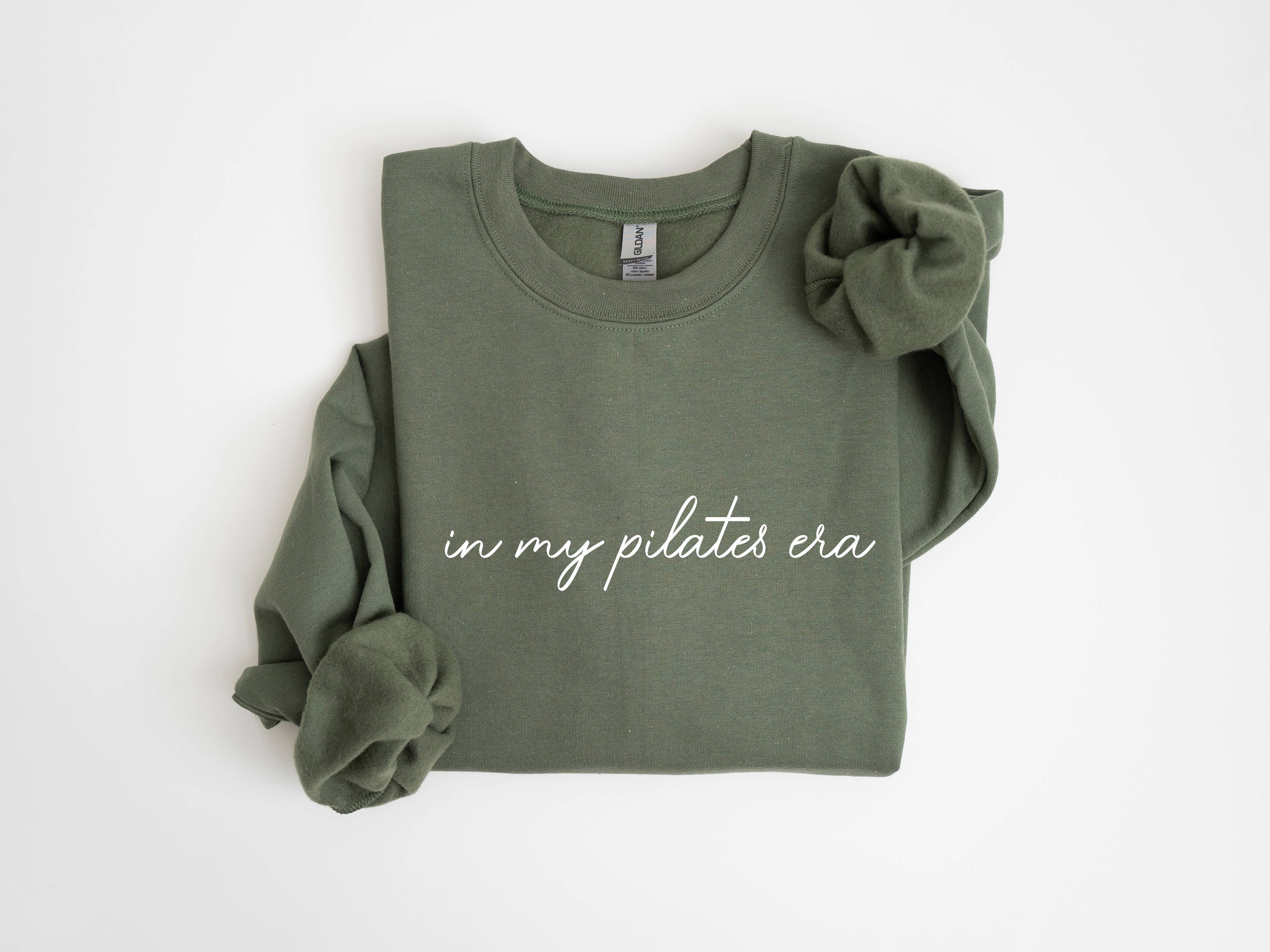 One Nine - Wholesale Graphic Sweatshirt - Women's - Pilates Sweatshirt /In my PILATES ERA5