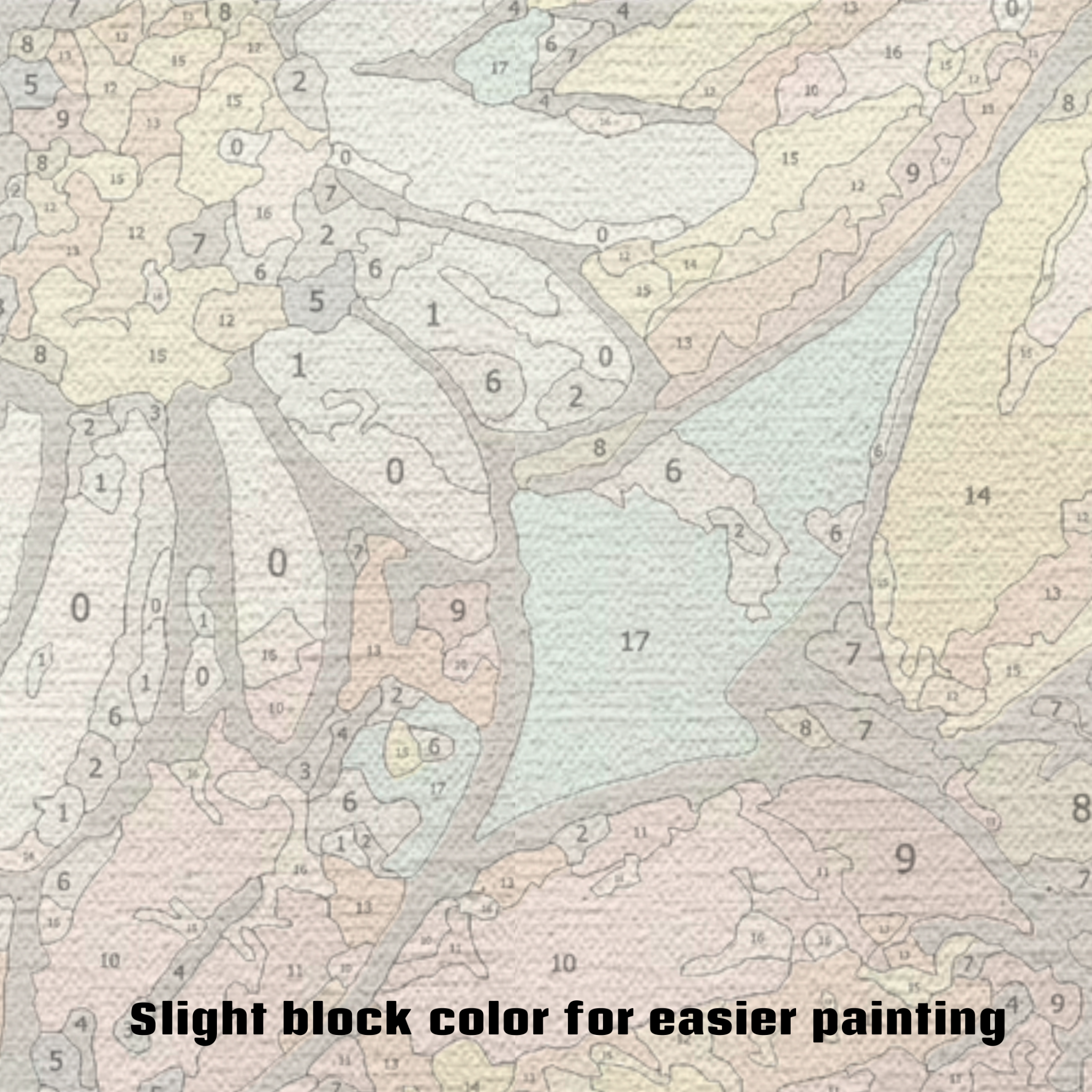 Heather Freitas - Wholesale DIY Craft Kit - Flower Power - Paint by Numbers Kit1