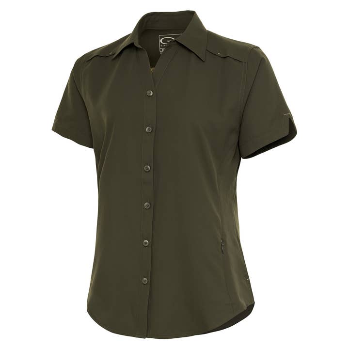Agave Ladies' MicroFiber Shirt for wholesale by GameGuard