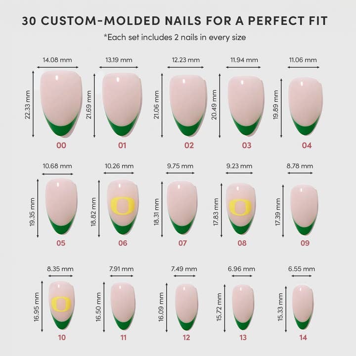 Glamnetic - Wholesale Press-On/Fake Nails - Glamnetic x Fanatics The Collegiate Press-On Nail Collection119