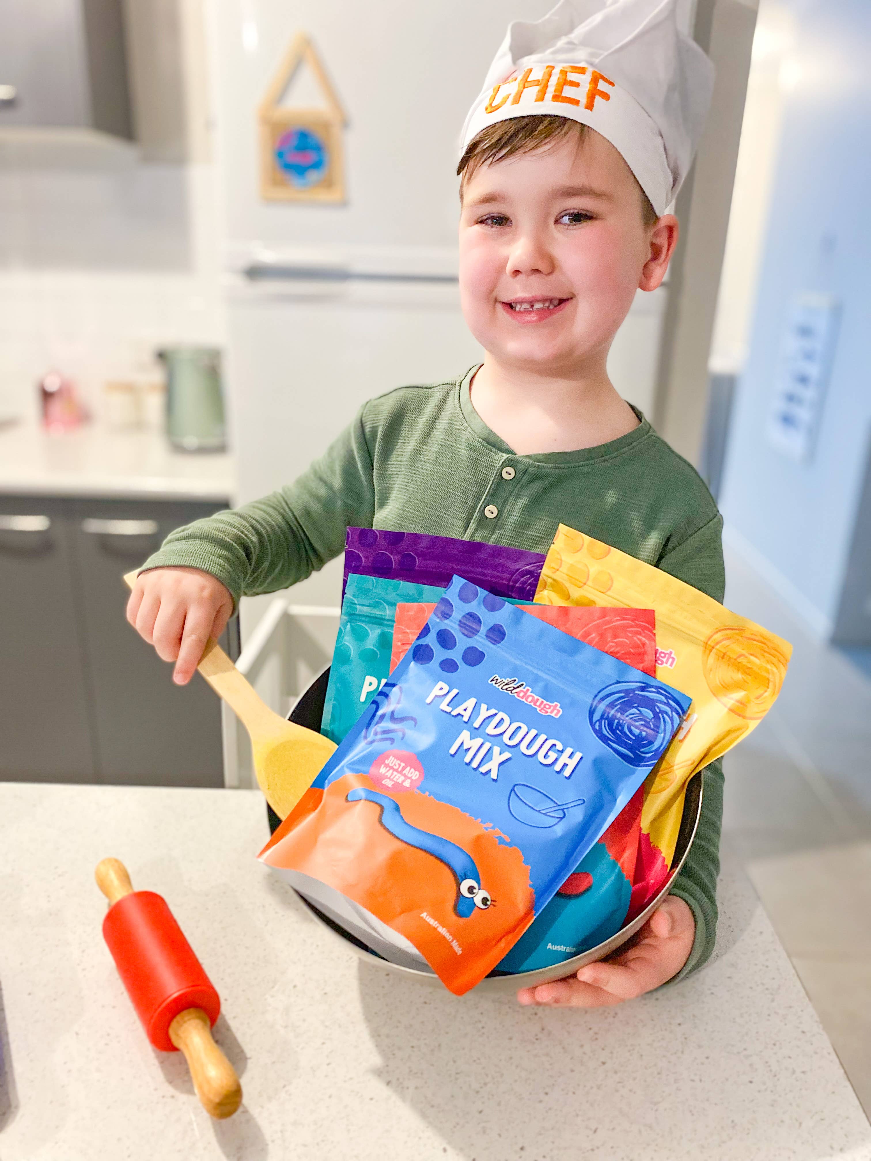 Wild Dough Playdough - Wholesale Putty/slime – Child - DIY Playdough Mix - Blue (w/s)2