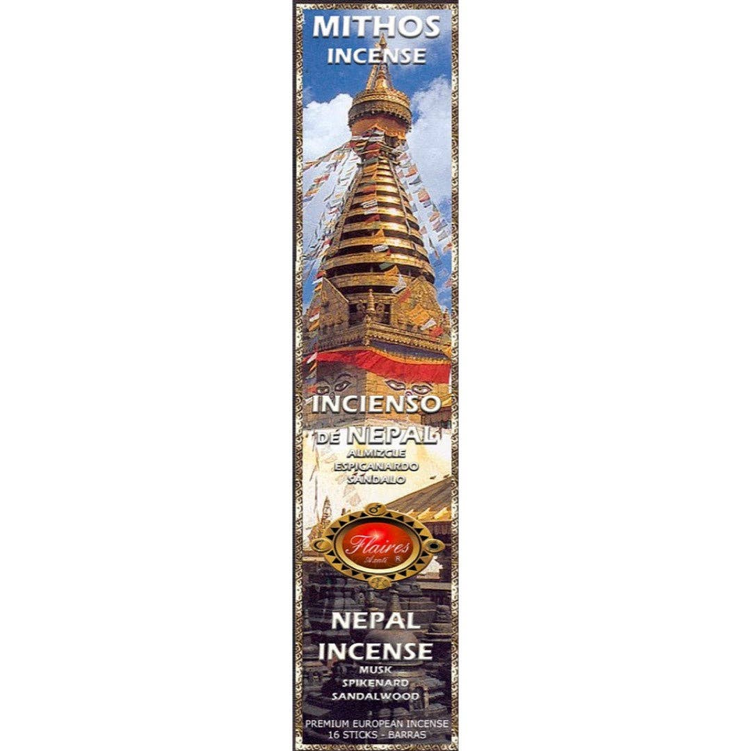 Museum Wholesale Inc - Vente Encens - Lot de 3 bâtonnets d'encens de relaxation en bois de santal pour temple tibétain népalais par Flaires0
