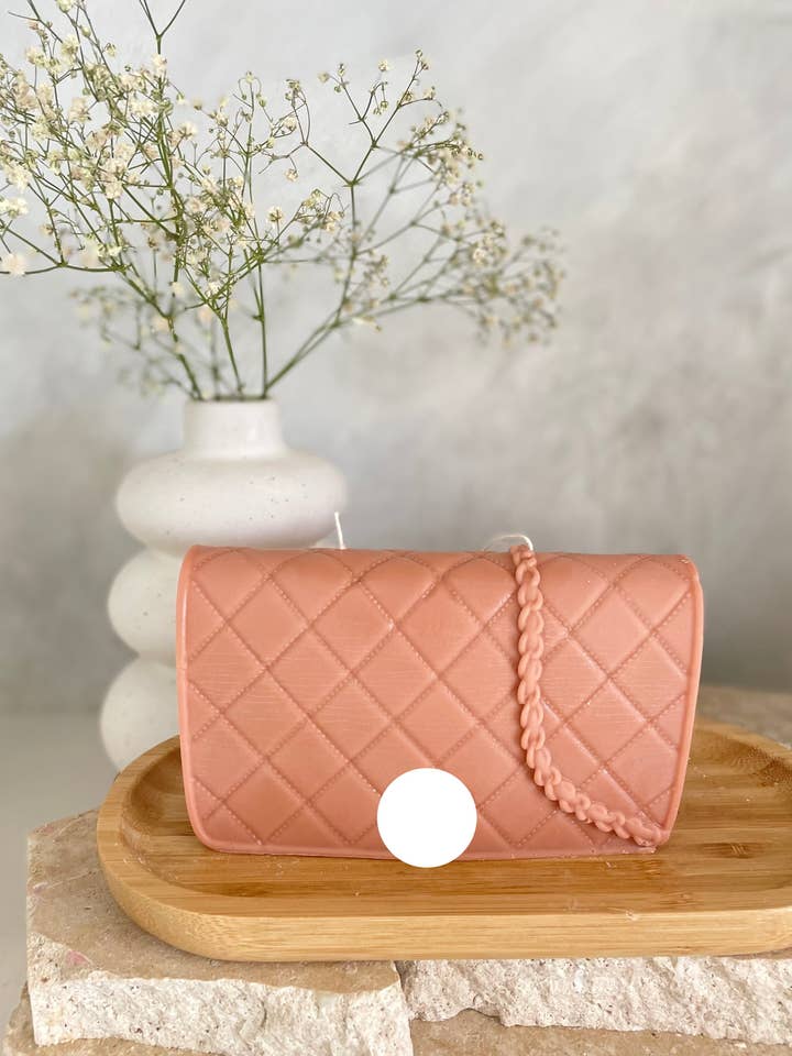 Luxury Purse Candle for wholesale by Mummy&Mia Candles