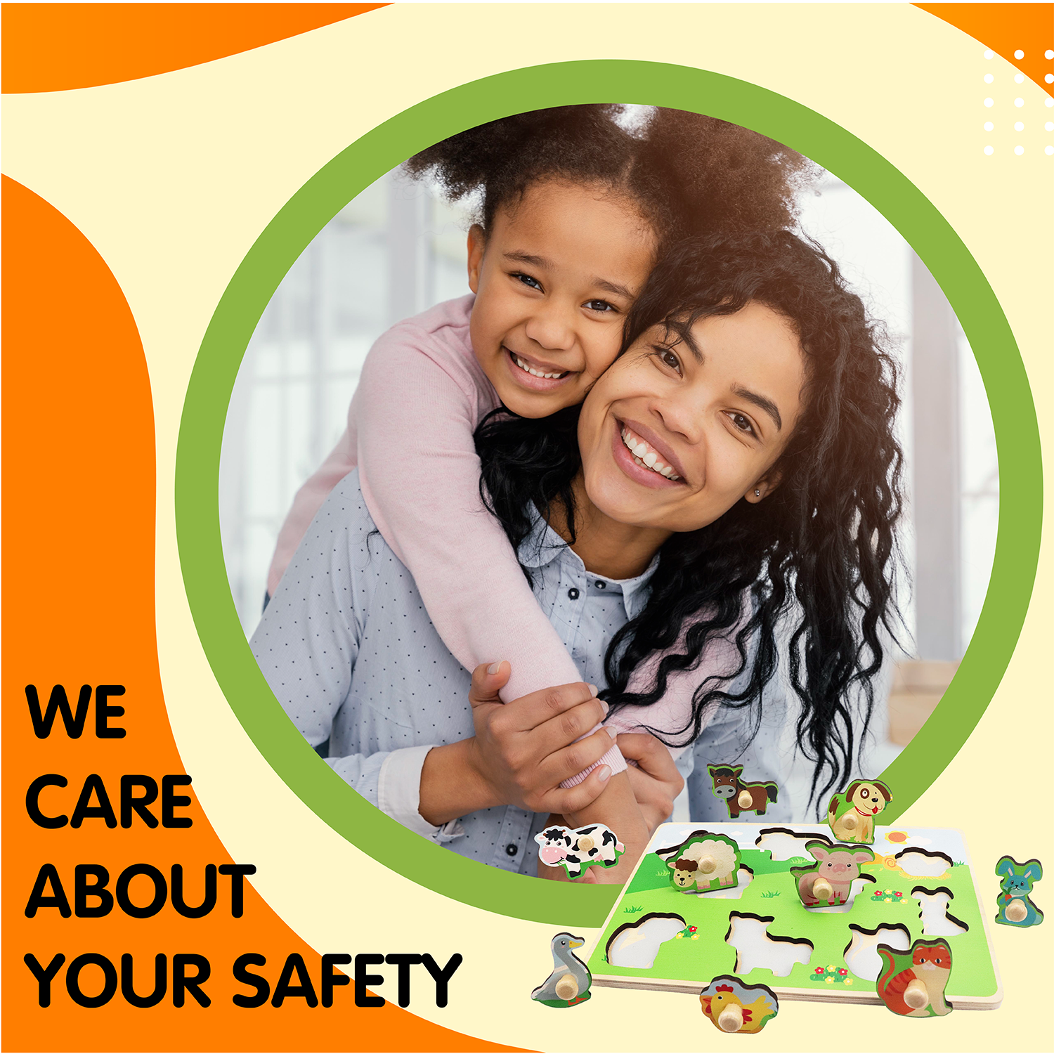 Leo & Friends - Vente Puzzle – enfant - Casse-tête Leo & Friends Farm Animal Peg pour 24 mois et plus9