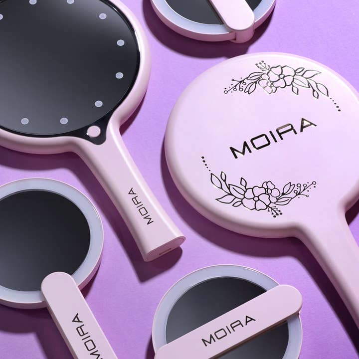 Moira Cosmetics - Wholesale Makeup Mirror - LED LIGHT HAND HELD MIRROR2