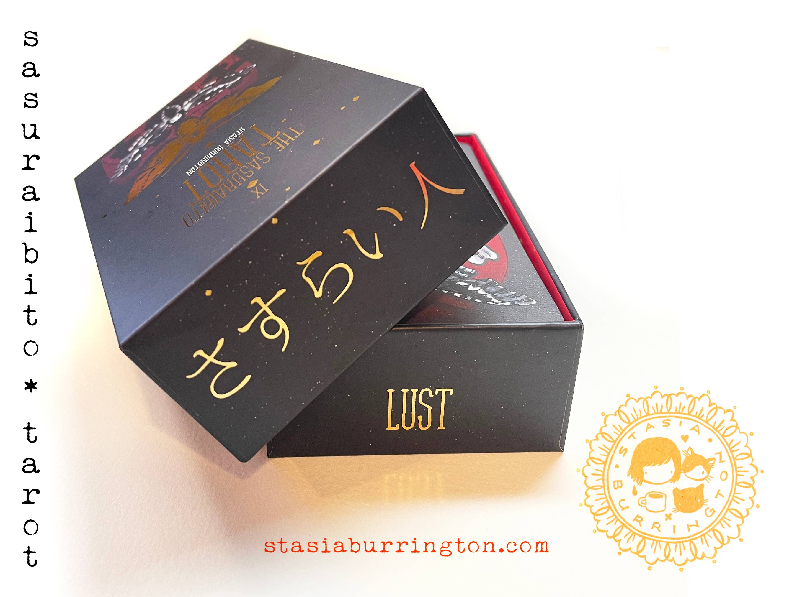 Stasia Burrington Illustration - Wholesale Tarot Cards - Deck - The Sasuraibito Tarot - 78 Card Deck and booklet6