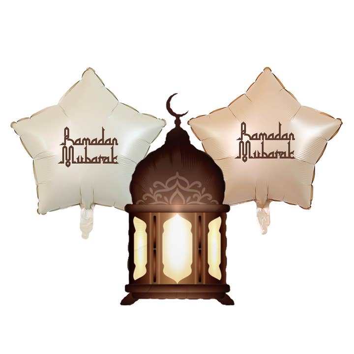 Ramadan Lantern Balloons Set for wholesale by EID Creations