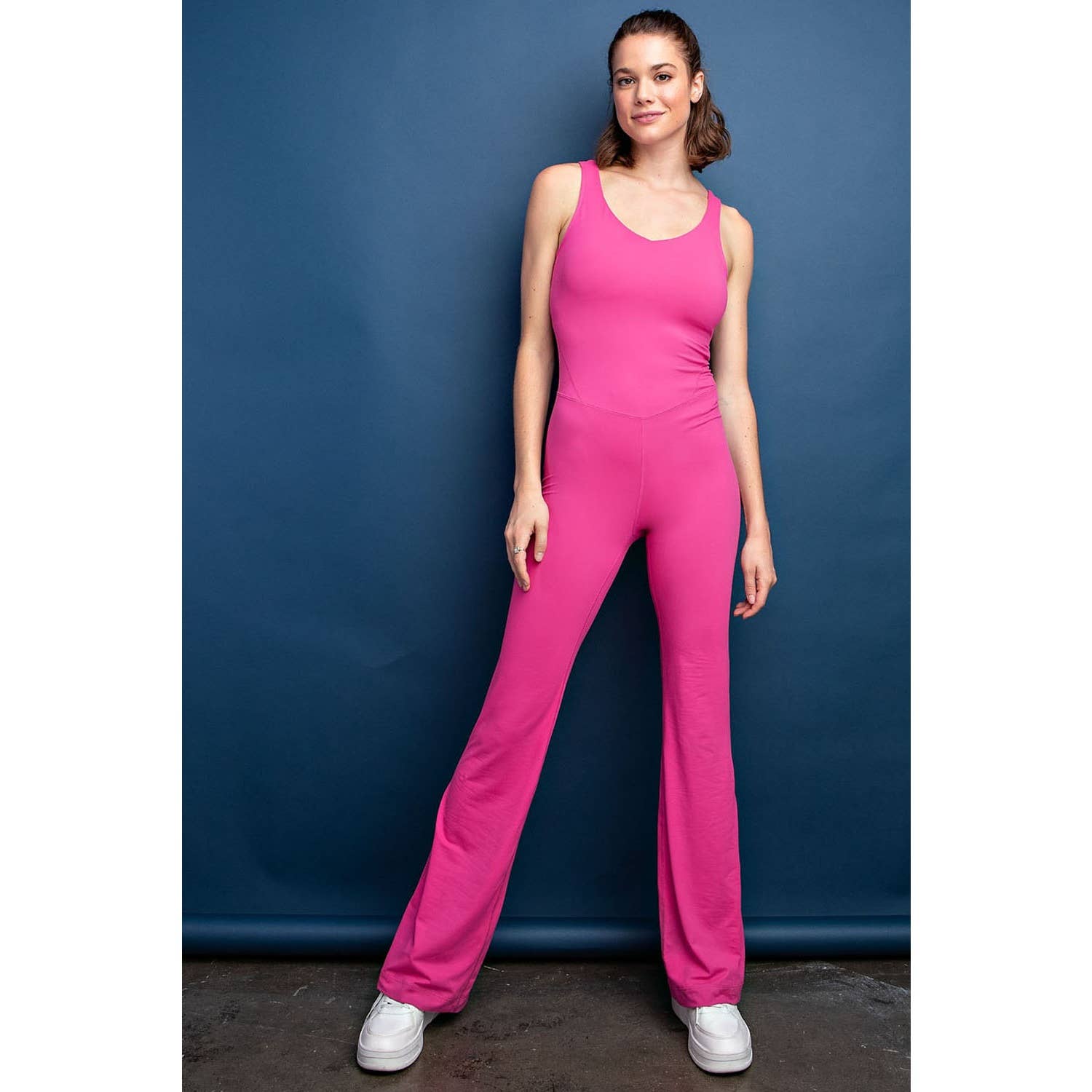 Rae Mode - Wholesale Jumpsuit - Women's - BUTTER SOFT FLARED ONESIE JUMPSUIT6