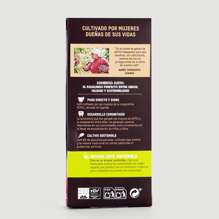 Tierra Madre – Engroshandel Kaffebærer – Bio Intenso kaffe komposterbare kapsler