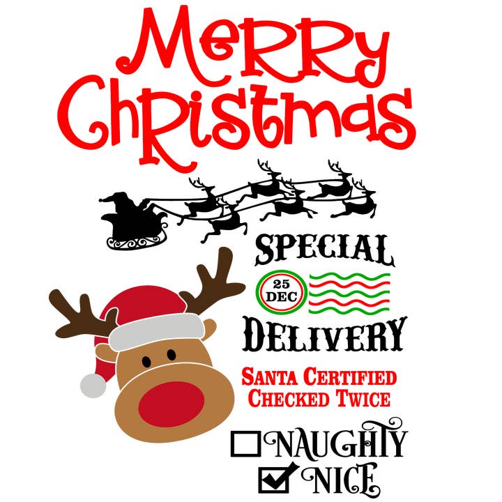 UNIQUE CREATION 4U, LLC – wholesale Christmas decoration – SANTA SACKS with Merry Christmas Design