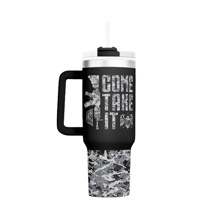 I Love My Freedom - Wholesale Insulated Mug/Tumbler - Come Take It - 40oz Tumbler - 2616
