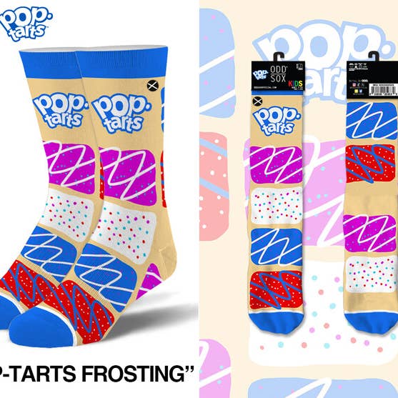 Pop Tarts Frosting - Kids 7-10 for wholesale by Odd Sox