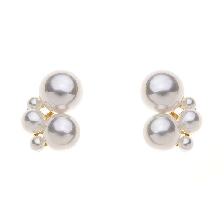 Boucles d’oreilles perle tendance pour la vente par Fox by Ren GmbH