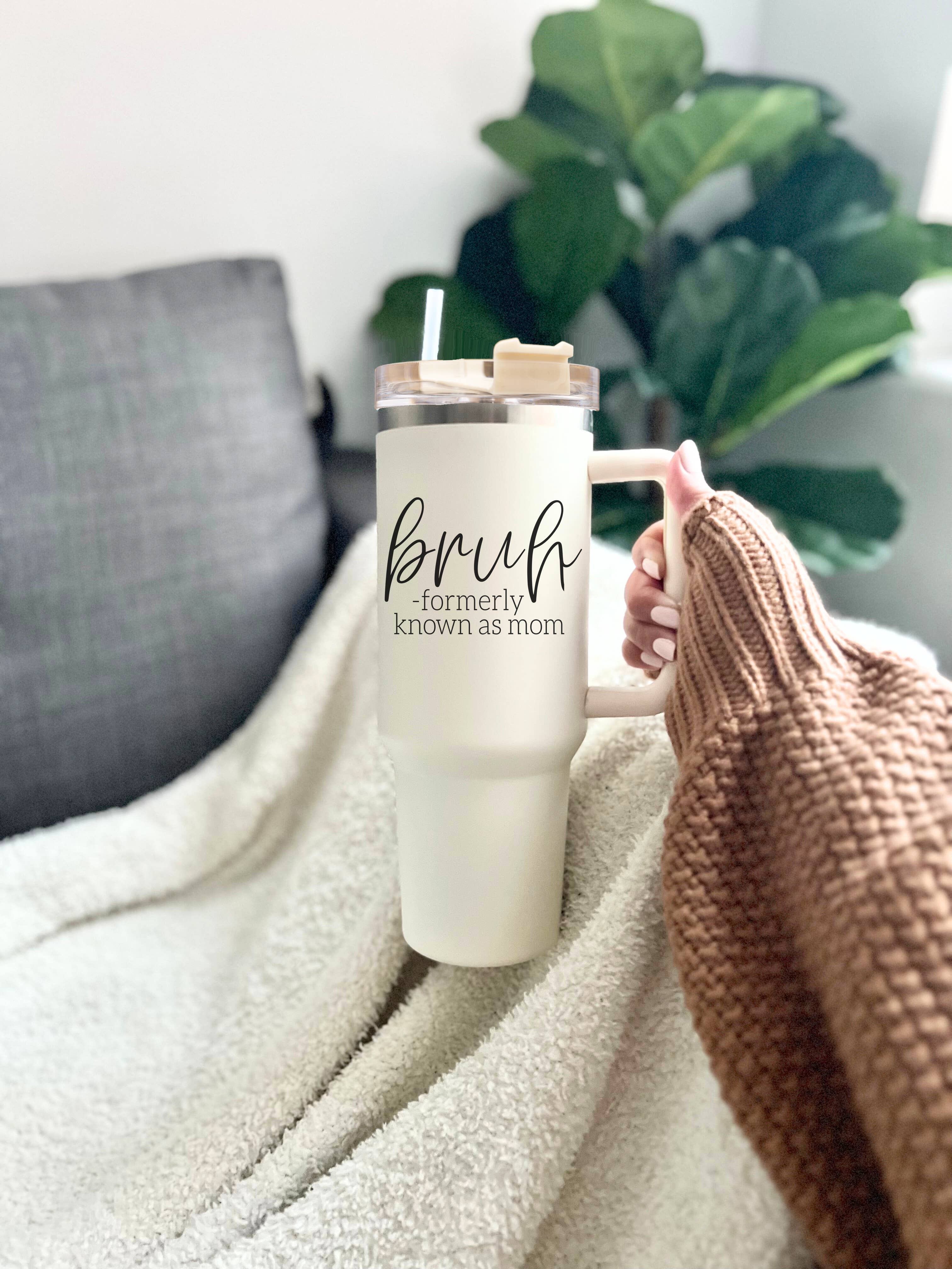 Gia Roma - Vendita all'ingrosso Bicchiere/tazza termica - Funny Mom Bicchiere regalo da 40 once con manici, tazze con coperchio56