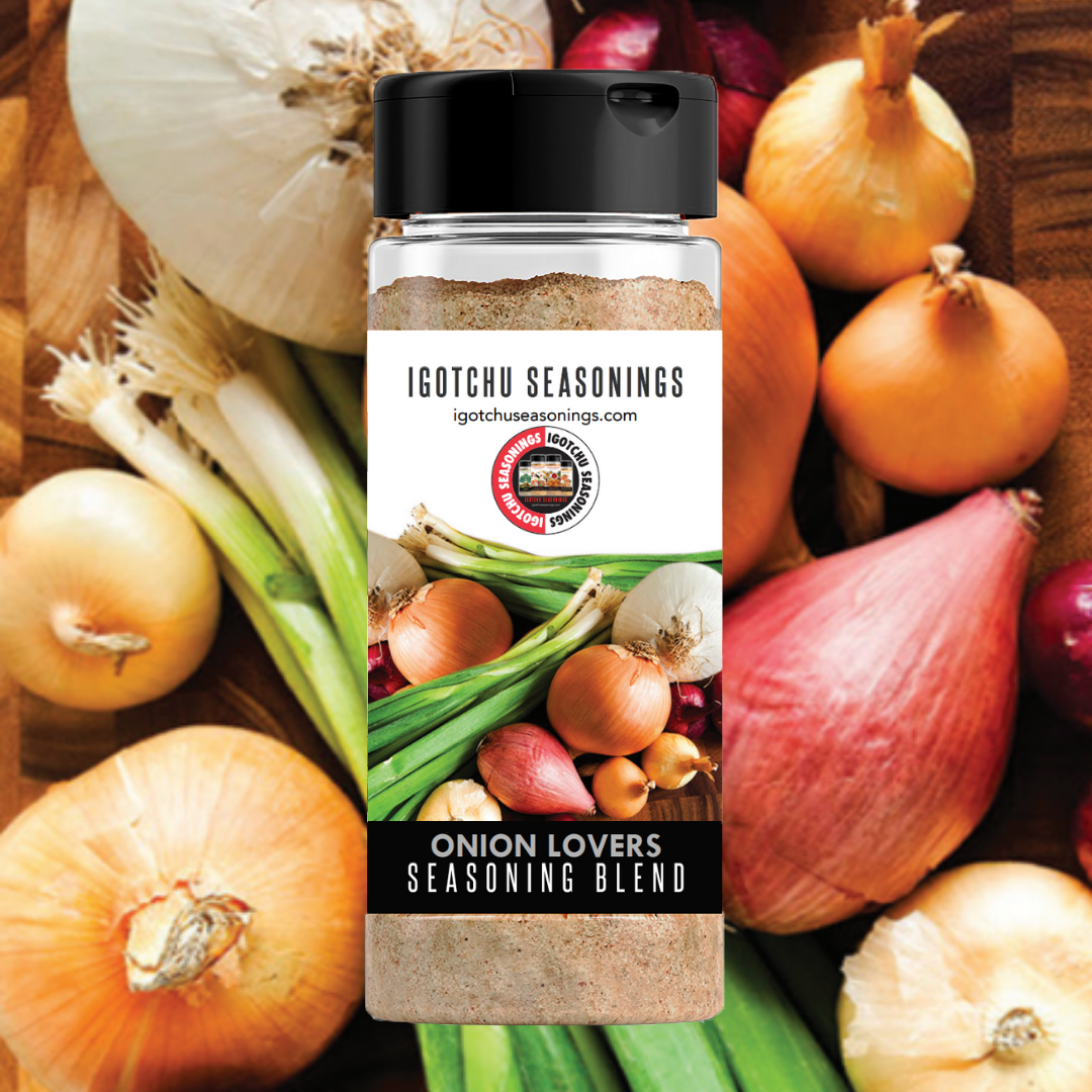 Igotchu Seasonings - Vendita all'ingrosso Mix di spezie secche - Condimento Igotchu Onion Lovers0