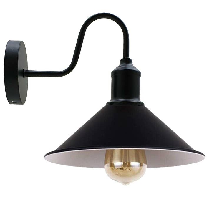 Ledsone – wholesale Sconce – Vintage Retro Industrial Wall Light Shade Metal Lampshade Sconce Wall Lights-4080