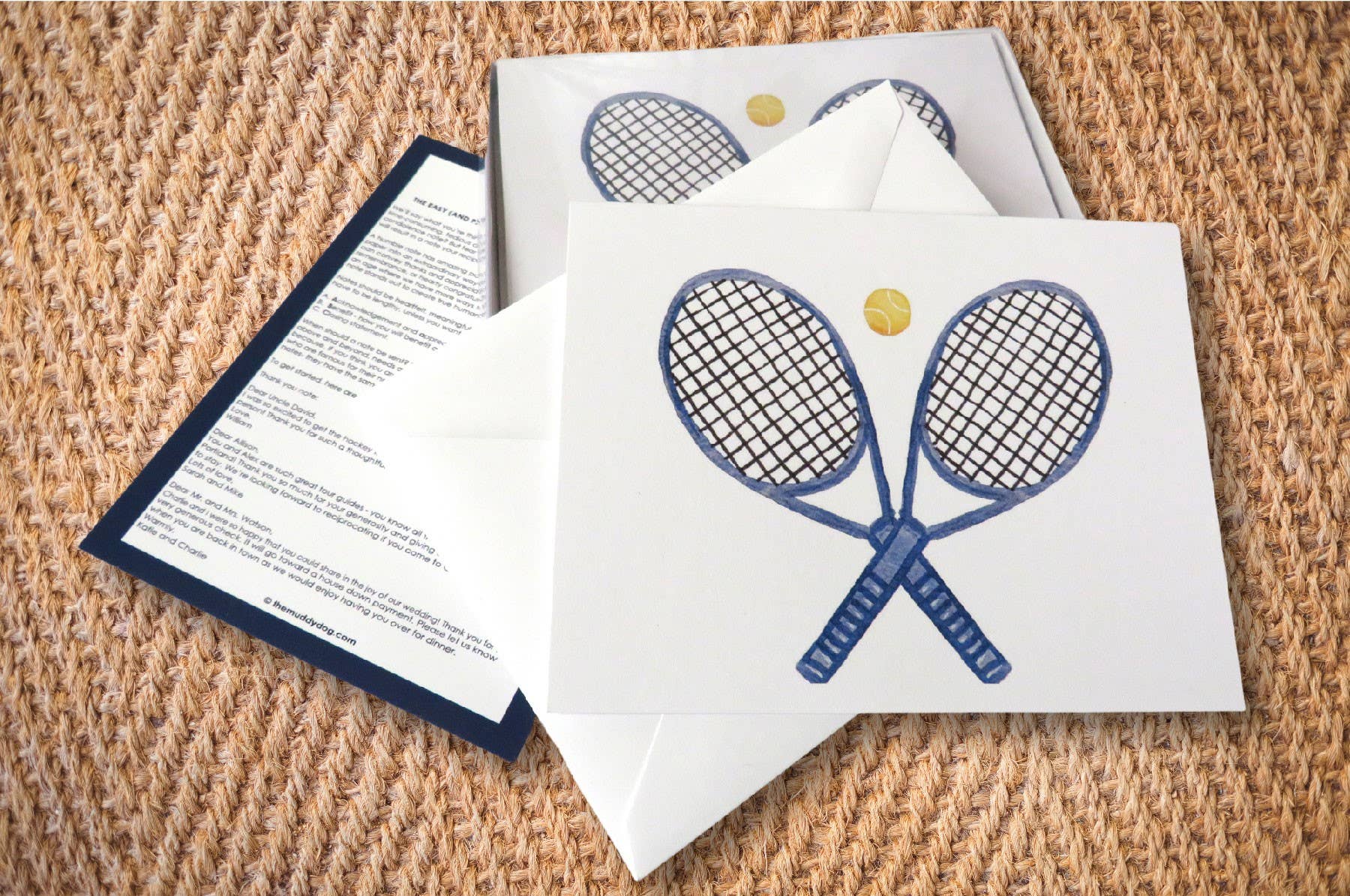 The Muddy Dog - Wholesale Stationery/Notecard Set - Nantucket Lighthouses Folded Notecards2