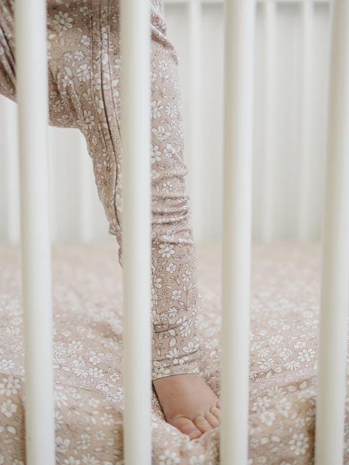 Little Joy Co. - Wholesale Sleepsuit - Baby - Dainty Ditsy Bamboo Zippy Romper5