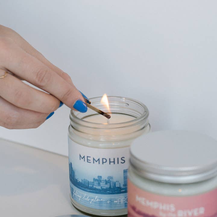 Falling Into Place - Wholesale Jar/Filled Candle - Memphis Candle