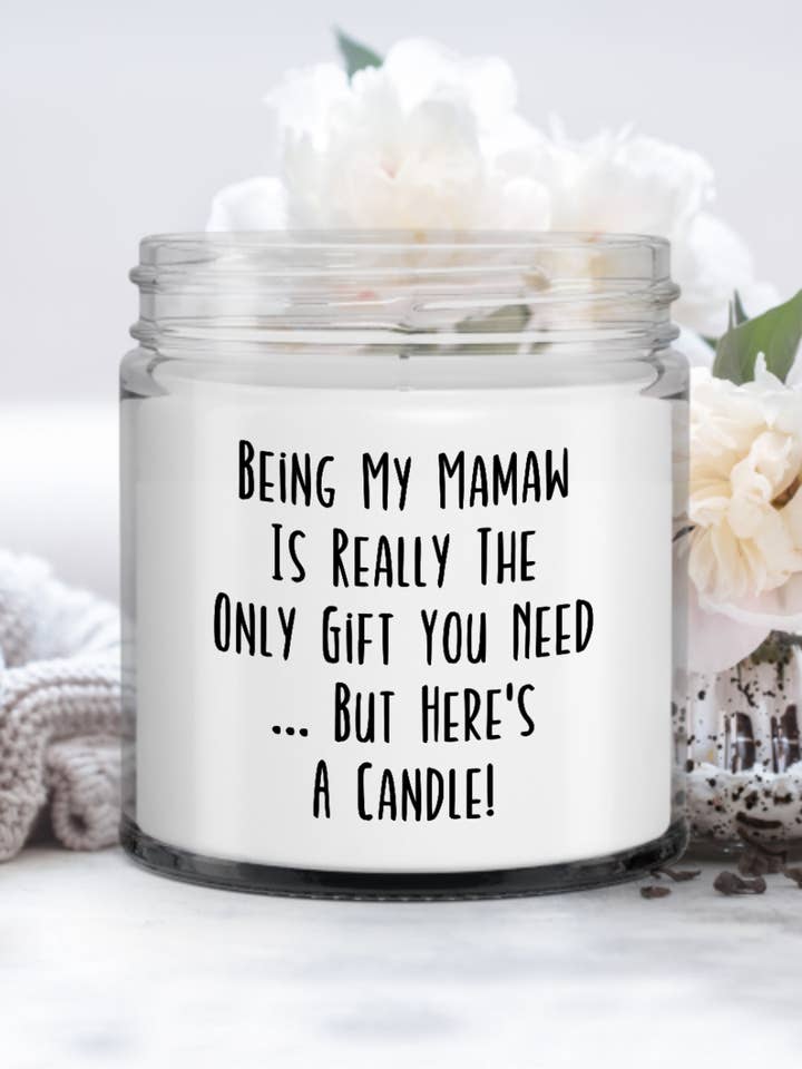 Mamaw Candle, Sjove Gaver til Mamaw, Mamaw fødselsdagsgave for engroshandel hos It's So Perfect